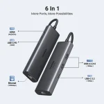 Ugreen CM512 (45000) 6-in-1 Multifunctional USB-C Hub - Image 2