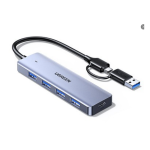 UGREEN Usb Hub 3.0 Aluminium Alloy Housing Usb CM219 Docking Station with PD Charging High Speed Expansion Type c Hub
