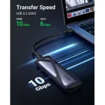 UGREEN CM400 (90264) 10Gbps M.2 NVMe-SATA SSD Enclosure - Image 3