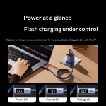 Ugreen L529 5A PD100W Type-C to Type-C Digital Display Cable - 2M - Image 3