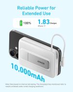 Anker Zolo 10000mAh 30W Magnetic Power Bank with USB C Cable - Image 4