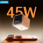 Anker Nano Charger 45W (Smart Display, 180° Foldable) A121D - Image 2